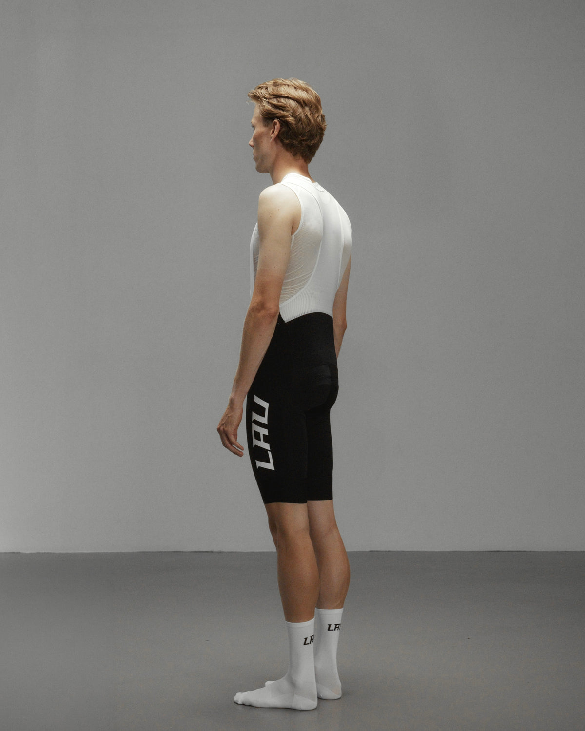 Men's Performance Bibs - Black/White